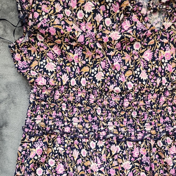 Old Navy Floral Maxi Dress With Pockets - Picture 5 of 8